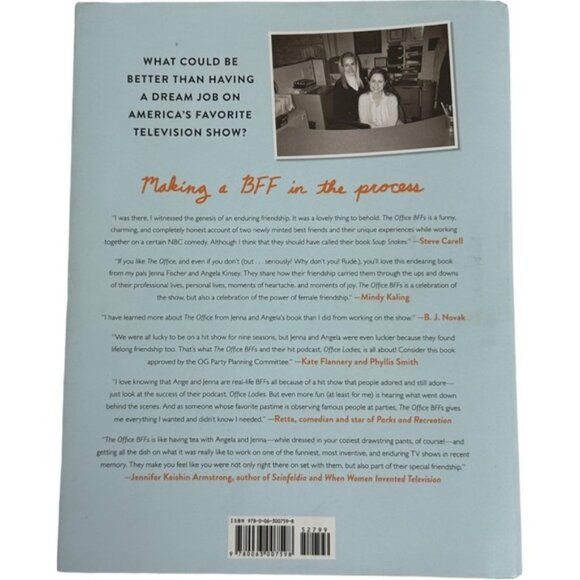 The Office BFFS Large Hardcover Book 2022 Jenna Fischer Angela Kinsey TV Show - Picture 3 of 8